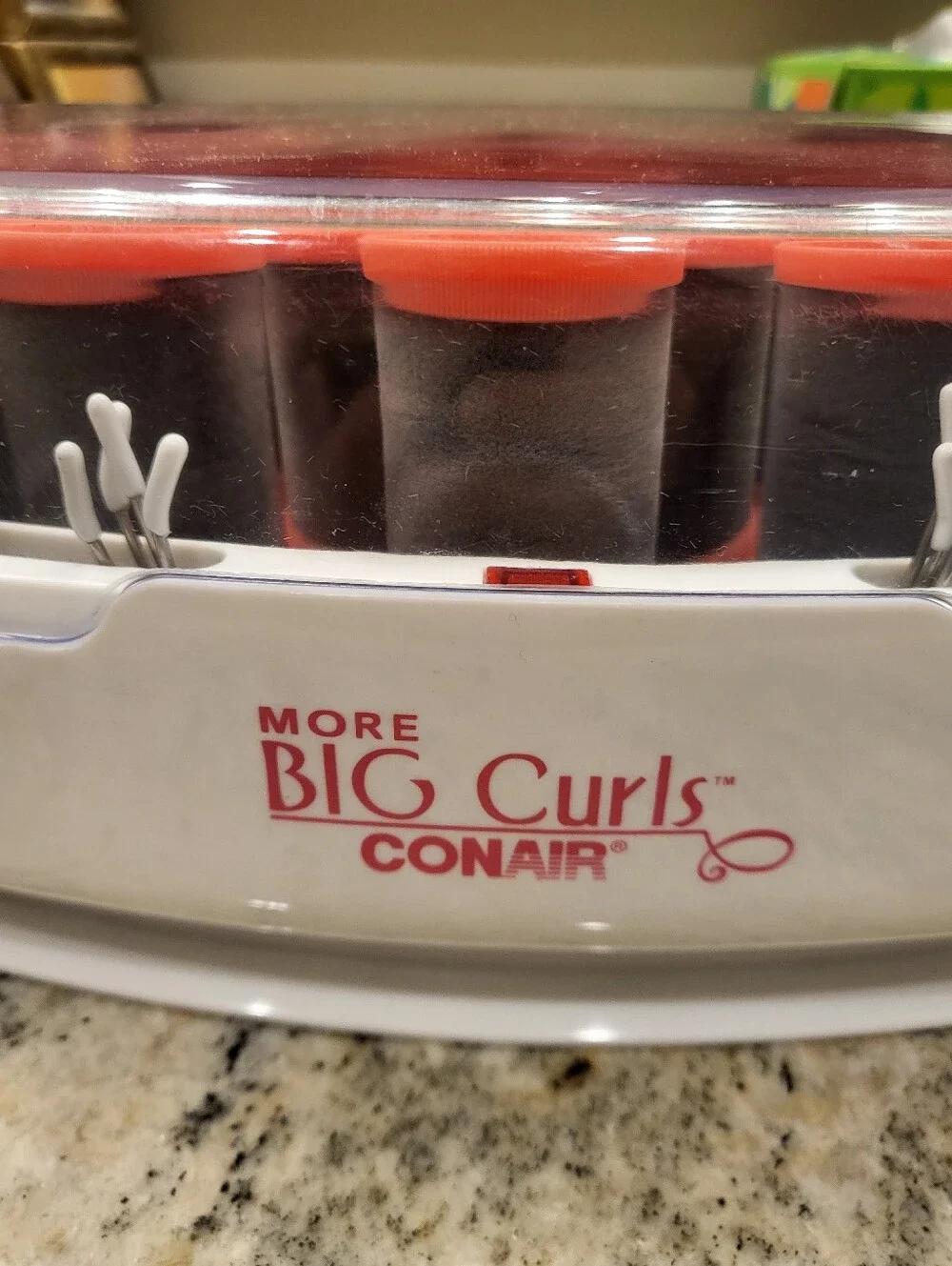 More Big Curls Conair Velvet Hot Rollers 1.5